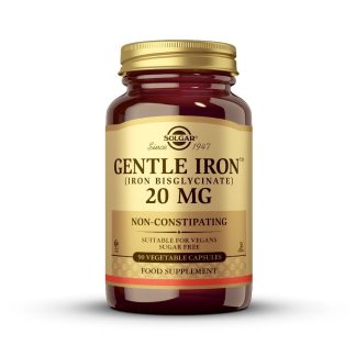 Solgar, Gentle Iron, 20mg, 180 Veg. Capsules