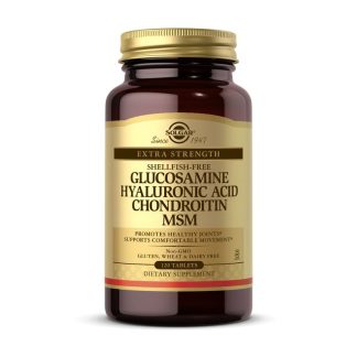 Solgar, Glucosamine Hyaluronic Acid Chondroitin MSM, 120 Tablets