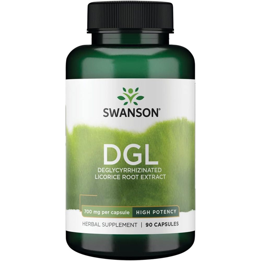 Swanson, DGL, High Potency, 700mg, 90 capsules