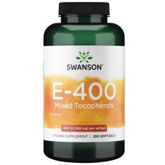Swanson, E-400 Mixed Tocopherols, 400IU (268mg), 250 softgels