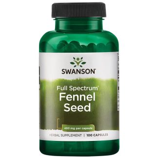 Swanson, Full Spectrum Fennel Seed, 480mg, 100 capsules