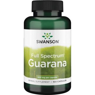 Swanson, Full Spectrum Guarana, 500mg, 100 capsules