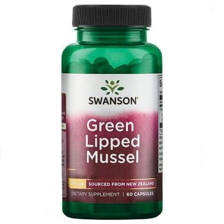 Swanson, Green Lipped Mussel, 500mg, 60 capsules