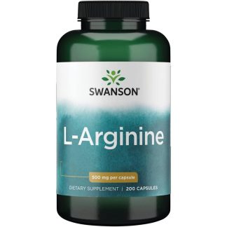 Swanson, L-Arginine, 500mg, 200 capsules