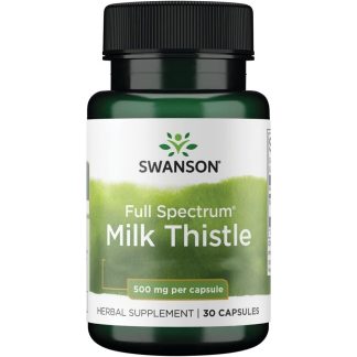 Swanson, Milk Thistle, 500mg, 30 capsules
