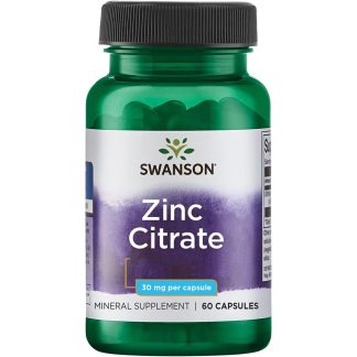 Swanson, Zinc Citrate, 30mg, 60 capsules