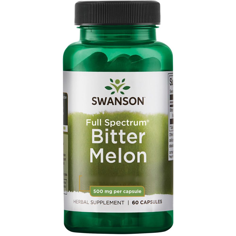 Swanson, bitter melon, 500mg, 60 capsules