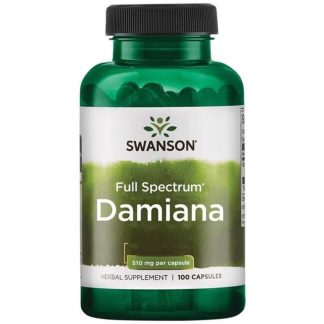 Swanson, Full Spectrum Damiana, 510mg, 100 capsules