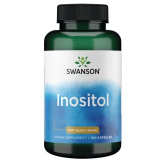 Swanson, Inositol, 650mg, 100 capsules