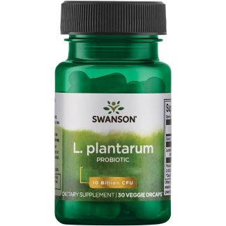 Swanson, L. Plantarum Probiotic, 10 Billion CFU, 30 Veg Capsules