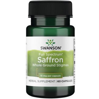 Swanson, Full Spectrum Saffron, 15mg, 60 capsules