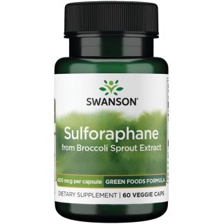 Swanson, Broccoli Sprout, 400mcg, 60 capsules