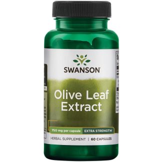 Swanson, Olive Leaf Extract, 750mg, 60 capsules