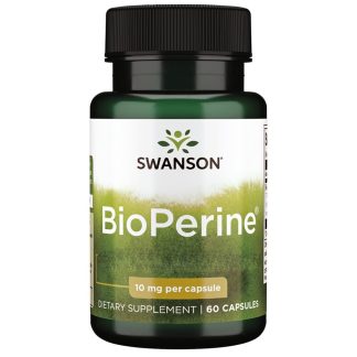 Swanson, Bioperine, 10mg, 60 capsules
