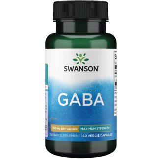 Swanson, Gaba, 750mg, 60 veg. capsules