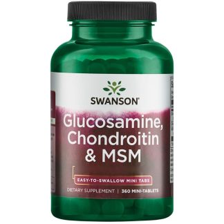 Swanson, Glucosamine, Chondroitin & MSM, 120 tablets
