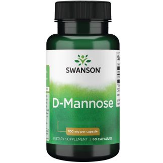 Swanson, D-Mannose, 700mg, 60 capsules