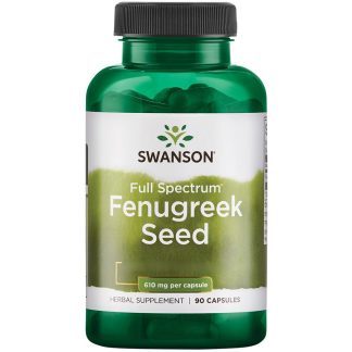 Swanson, Fenugreek Seed, 610mg 90 capsules