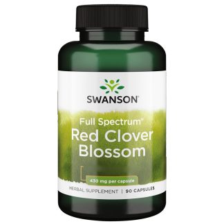 Swanson, Red Clover Blossom, 430mg, 90 capsules