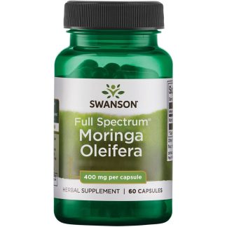 Swanson, Moringa Oleifera, 400mg, 60 capsules