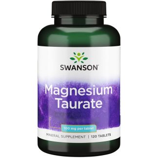 Swanson, Magnesium Taurate, 100mg, 120 tablets