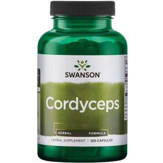 Swanson, Cordyceps, 600mg, 120 capsules