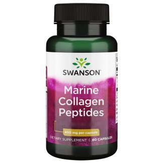 Swanson, Type I Hydrolyzed Marine Collagen, 400mg, 60 capsules