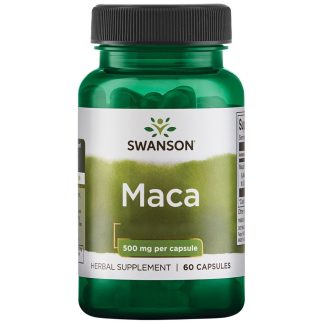 Swanson, Passion Maca, 500mg, 60 capsules