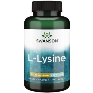 Swanson, L-Lysine, 500mg, 100 capsules