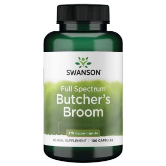 Swanson, Full Spectrum Butcher's Broom, 470mg, 100 capsules