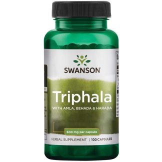Swanson, Triphala with Amla, Behada & Harada, 500mg, 100 capsules