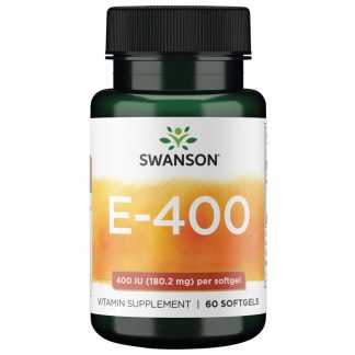Swanson, E-400, 400IU, 60 soft capsules