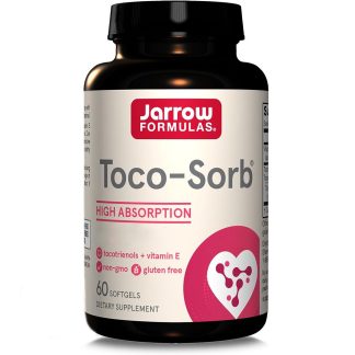 Jarrow Formulas, Toco-Sorb Mixed Tocotrienols and Vitamin E, 60 softgels