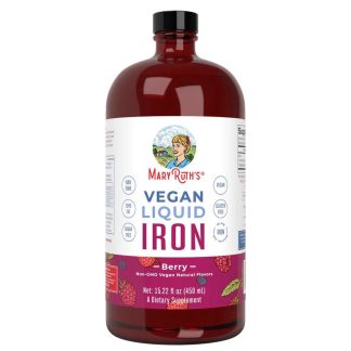 MaryRuth's, Iron Liquid, Berry, 15,22oz (450ml)