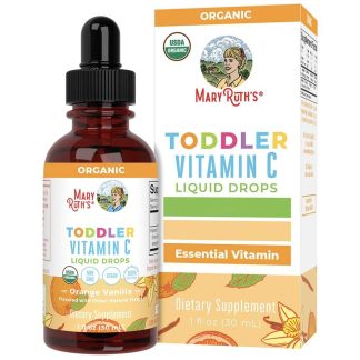 MaryRuth's, Toddler Vitamin C Drops, Orange Vanilla Flavour, 30ml