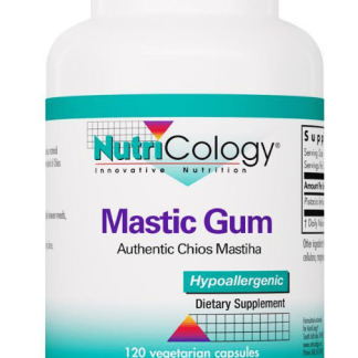 Nutricology, Mastic Gum, 120 veg. capsules