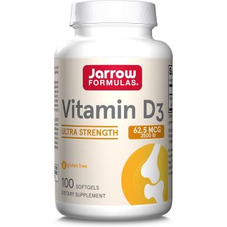Jarrow Formulas, Vitamin D3, 2500 IU, Depot, 100 soft capsules