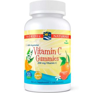 Nordic Naturals, Vitamin C, 250mg, 120 gummy bears
